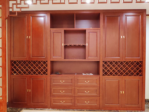 银川中式家居装修之中式酒柜装修效果图