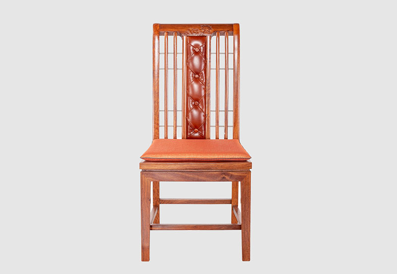 银川芙蓉榭中式实木餐椅效果图