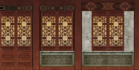 银川隔扇槛窗的基本构造和饰件